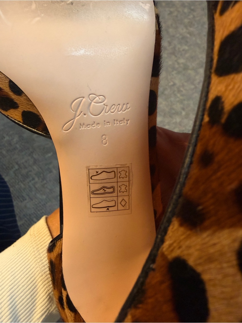 J. Crew Leopard-Print Pointed Toe Pumps in Brown and Black - Picture 2 of 6